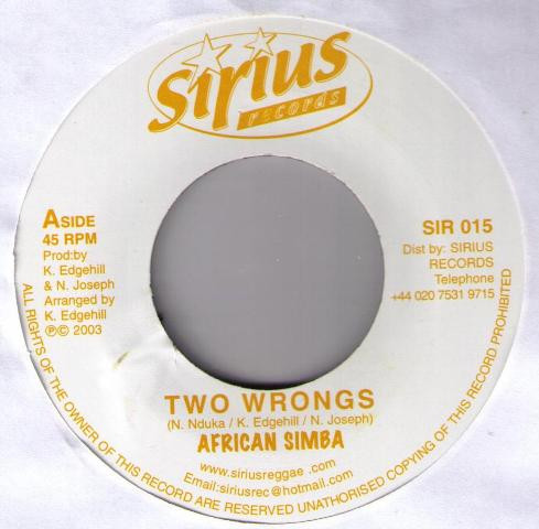 Two Wrongs