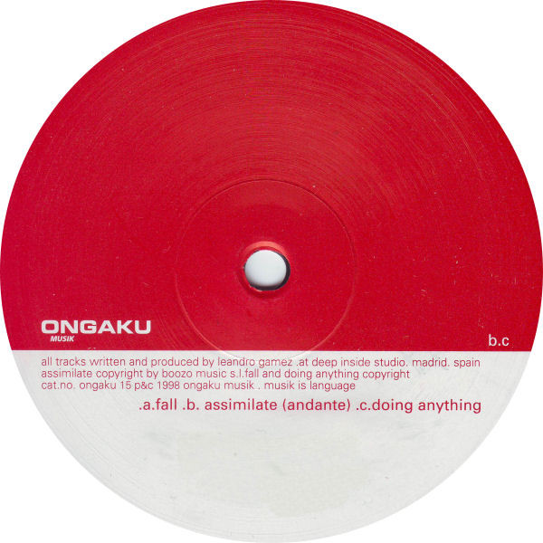 Cio - Fall | Ongaku Musik (ONGAKU 015) - 2