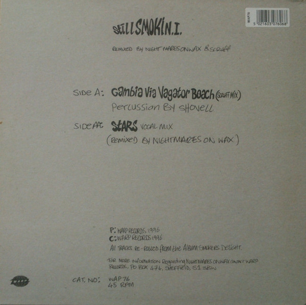 Nightmares On Wax - Still Smokin.I. | Warp Records (WAP 76) - 2