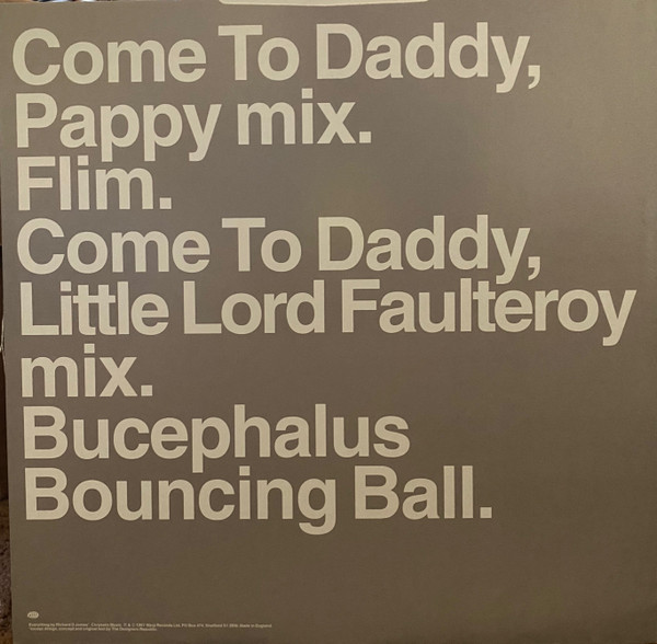 Aphex Twin - Come To Daddy | Warp Records (WAP94P) - 4