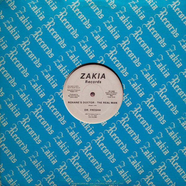 Dr. Freshh - Roxanne's Doctor - The Real Man | Zakia Records (ZK 009) - 4