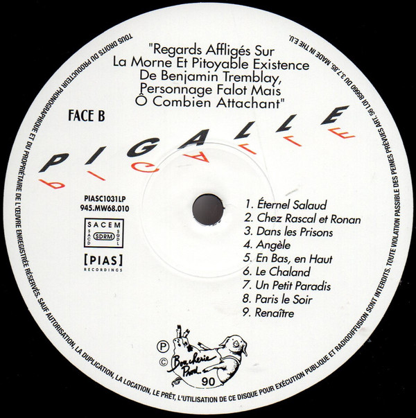 Regards Affligés Sur La Morne Et Pitoyable Existence De Benjamin Tremblay, Personnage Falot Mais Ô Combien Attachant