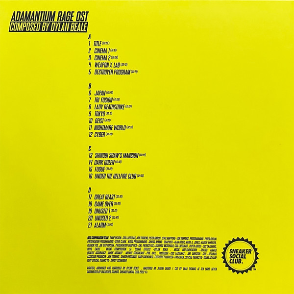 Dylan Beale - Adamantium Rage OST | Sneaker Social Club (SNKRS 001) - 2
