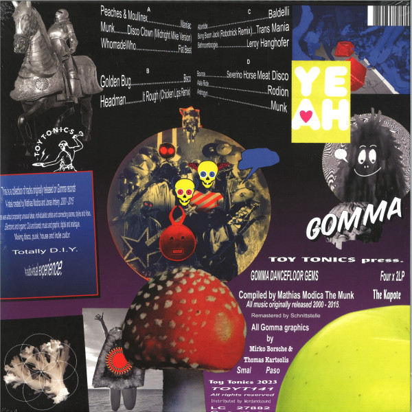Various - Gomma Dancefloor Gems Vol. 1 | Toy Tonics (TOYT141) - 2