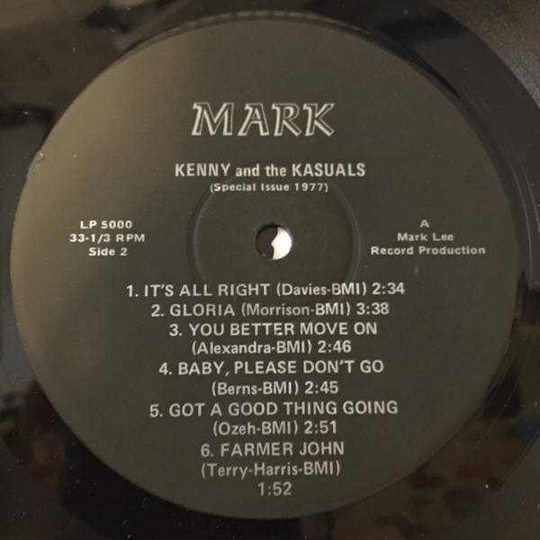 The Impact Sound Of Kenney And The Kasuals (Live At The Studio Club)