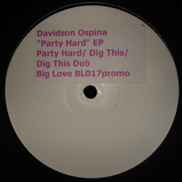 Davidson Ospina - Party Hard E.P. | Big Love (BL017) - main