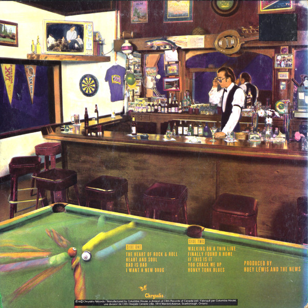 Huey Lewis And The News - Sports | Chrysalis (FV-41412) - 2