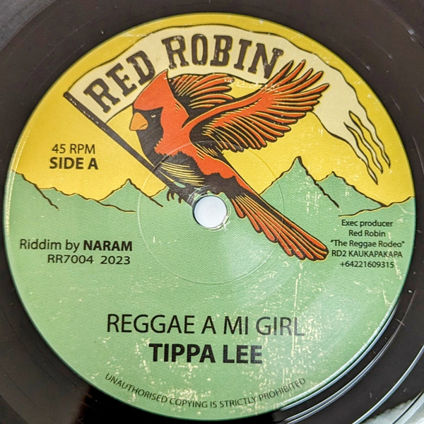 Tippa Lee - Reggae A Mi Girl | Red Robin (RR7004)