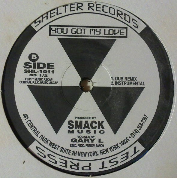 Gary L. - You Got My Love | Shelter Records (SHL-1010) - 3