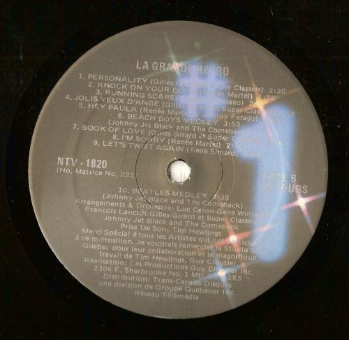 Various - La Grande Rétro | Les Disques N°1 (NTV-1820) - 4