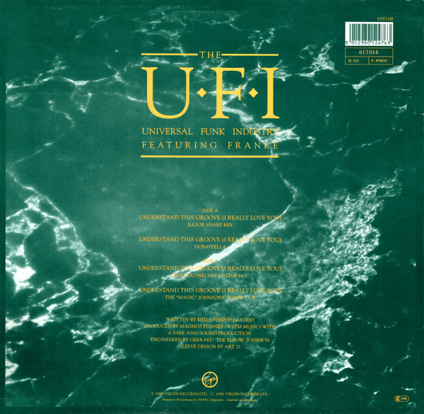 The U.F.I. & Frankie - Understand This Groove (I Really Love You) | Virgin (613014) - 2 The U.F.I. & Frankie - Understand This Groove (I Really Love You) | Virgin (613014) - 2