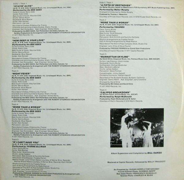 Various - Saturday Night Fever (The Original Movie Sound Track) | RSO (RS-2-4001) - 5 Various - Saturday Night Fever (The Original Movie Sound Track) | RSO (RS-2-4001) - 5