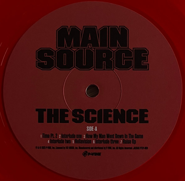 Main Source - The Science | P-Vine Records (P7LP-9/10) - 3 Main Source - The Science | P-Vine Records (P7LP-9/10) - 3