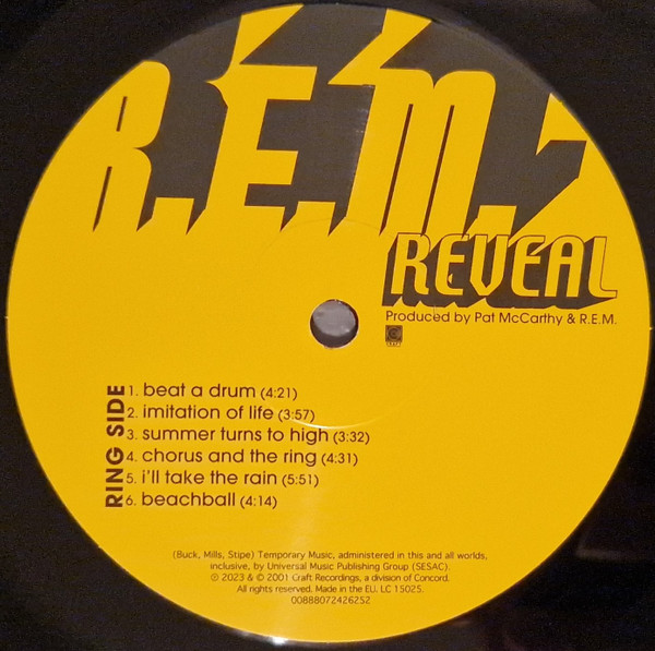 R.E.M. - Reveal | Craft Recordings (00888072426252) - 4 R.E.M. - Reveal | Craft Recordings (00888072426252) - 4