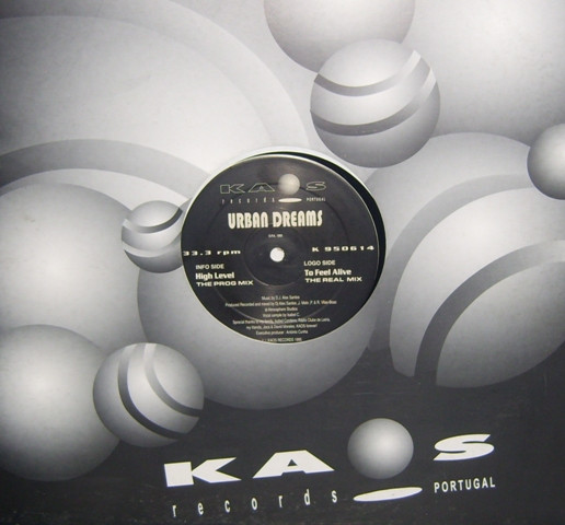 Urban Dreams - To Feel Alive | Kaos Records (K09) - main