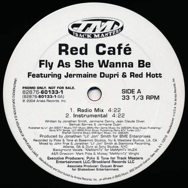Red Café Featuring Jermaine Dupri & Red Hott - Fly As She Wanna Be | Track Masters (82876-60133-1) - main Red Café Featuring Jermaine Dupri & Red Hott - Fly As She Wanna Be | Track Masters (82876-60133-1) - main