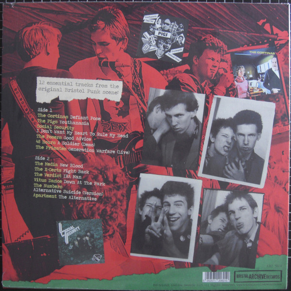 Various - The Bristol Punk Explosion | Bristol Archive Records (ARC380V) - 2