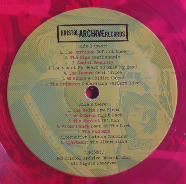 Various - The Bristol Punk Explosion | Bristol Archive Records (ARC380V) - 4