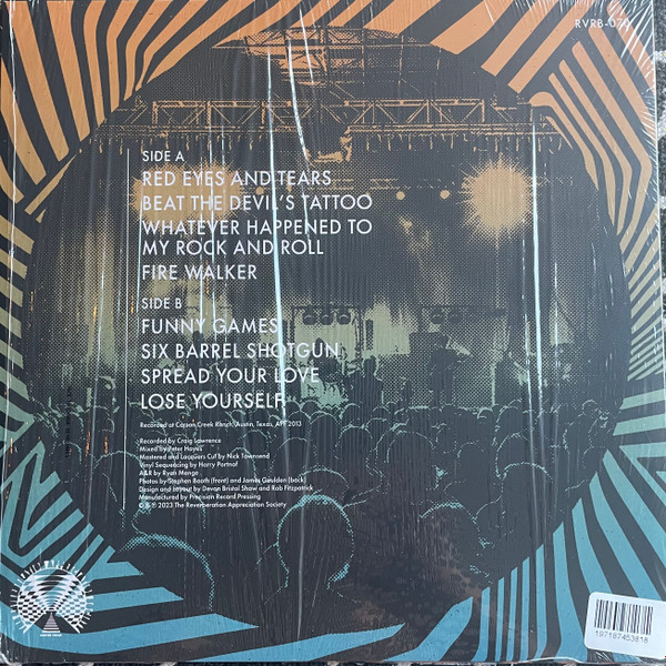 Black Rebel Motorcycle Club - Live At Levitation | The Reverberation Appreciation Society (RVRB-070) - 2 Black Rebel Motorcycle Club - Live At Levitation | The Reverberation Appreciation Society (RVRB-070) - 2