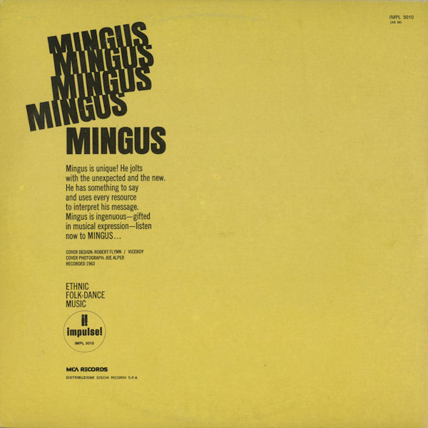 Mingus Mingus Mingus Mingus Mingus