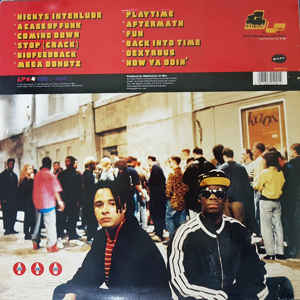 Nightmares On Wax - A Word Of Science (The 1st & Final Chapter) | Warp Records (WARP LP4) - 2 Nightmares On Wax - A Word Of Science (The 1st & Final Chapter) | Warp Records (WARP LP4) - 2