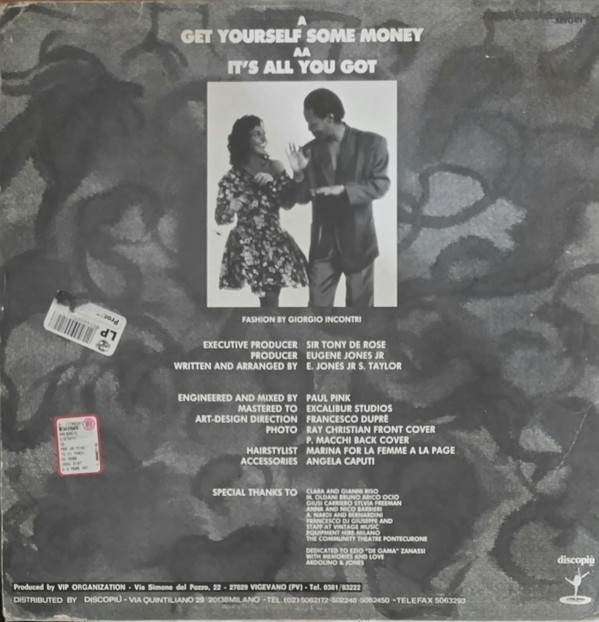 Ardolino & Jones - Get Yourself Some Money | Vip Organization (88VO-01) - 2 Ardolino & Jones - Get Yourself Some Money | Vip Organization (88VO-01) - 2