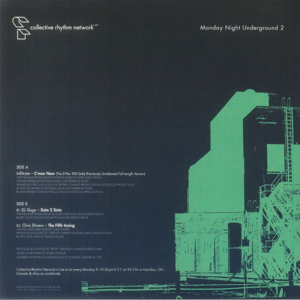 Infiltrate , DJ Slugo , Chris Shivers - Monday Night Underground 2 | Collective Rhythm Network (CRN 003) - 2 Infiltrate , DJ Slugo , Chris Shivers - Monday Night Underground 2 | Collective Rhythm Network (CRN 003) - 2