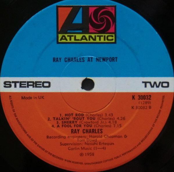 Ray Charles At Newport