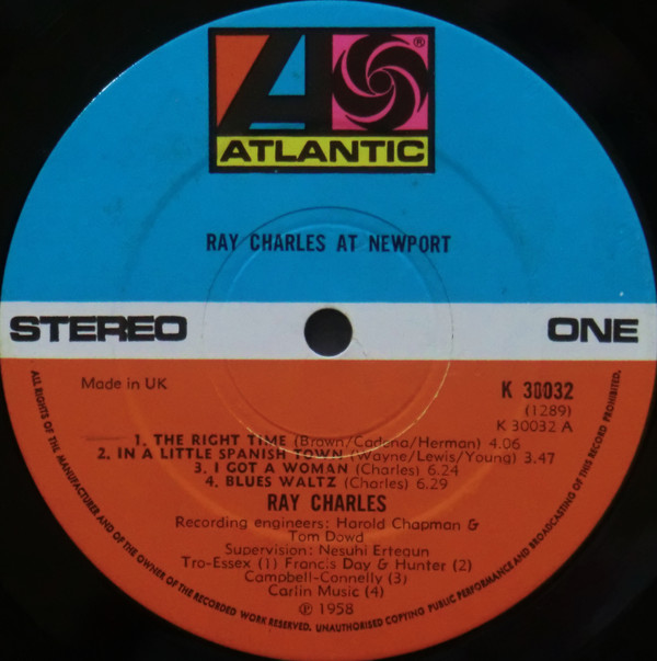 Ray Charles At Newport