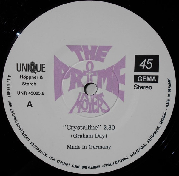 The Prime Movers - Crystalline | Unique (UNR 45005.6) - 3 The Prime Movers - Crystalline | Unique (UNR 45005.6) - 3