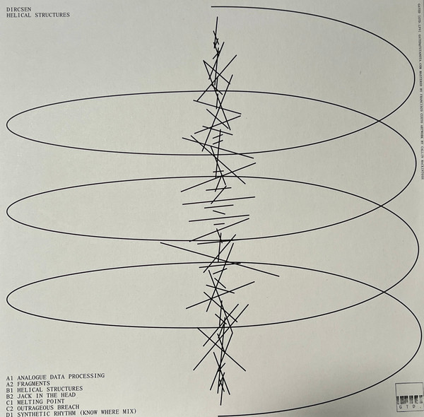 Dircsen - Helical Structures | Gated Recordings (GTD.LP9) - 2 Dircsen - Helical Structures | Gated Recordings (GTD.LP9) - 2