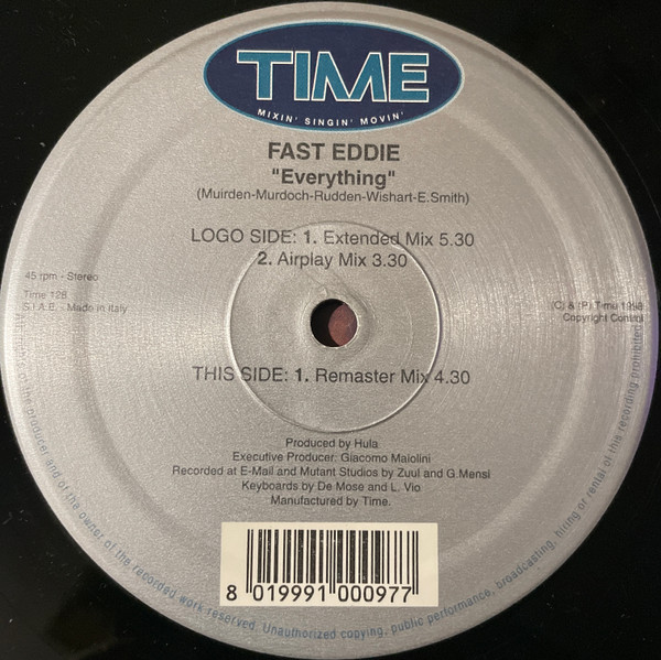 "Fast" Eddie Smith - Everything | TIME (TIME 128) - 3