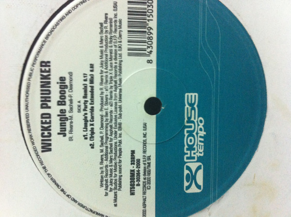Wicked Phunker - Jungle Boogie | House Tempo (HT 5030 MX)