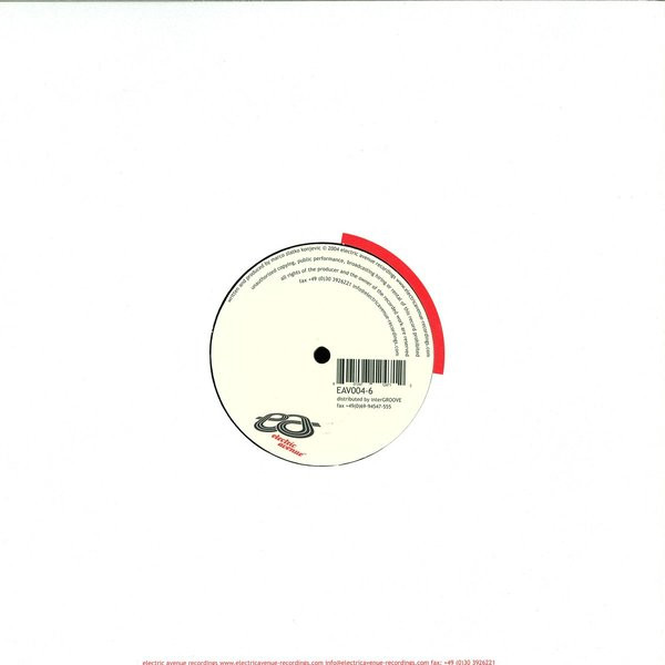 Toni Vokado - Audioworker EP | Electric Avenue Recordings (EAV004-6) - 4 Toni Vokado - Audioworker EP | Electric Avenue Recordings (EAV004-6) - 4