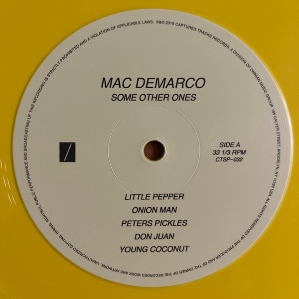 Mac Demarco - Some Other Ones | Captured Tracks (CTSP-032) - 5
