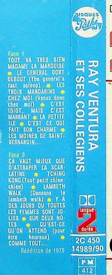 Ray Ventura Et Ses Collégiens - Ray Ventura Et Ses Collégiens | Pathé (2C 450 14989/90) - 2 Ray Ventura Et Ses Collégiens - Ray Ventura Et Ses Collégiens | Pathé (2C 450 14989/90) - 2
