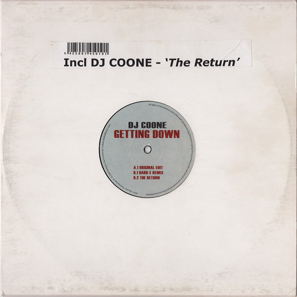 DJ Coone - Getting Down | Zoo Records (ZOO 010) - main