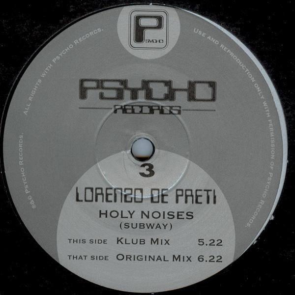 Lorenzo De Preti - Holy Noises (Subway) | Psycho (PSY 003) - 2 Lorenzo De Preti - Holy Noises (Subway) | Psycho (PSY 003) - 2