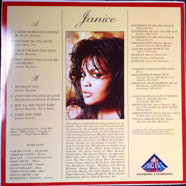 Janice - Janice | Heat (HT014) - 2
