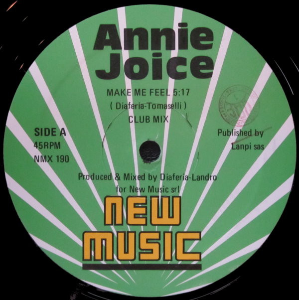 Annie Joice - Make Me Feel | New Music International (NMX 190) - main Annie Joice - Make Me Feel | New Music International (NMX 190) - main
