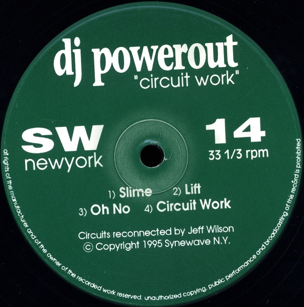 DJ Power Out - Circuit Work | Synewave (SW 14) - main
