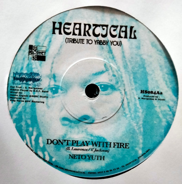 David Hinds / Neto Yuth - Solidarity / Don't Play With Fire | Heartical (HS084) - 2 David Hinds / Neto Yuth - Solidarity / Don't Play With Fire | Heartical (HS084) - 2