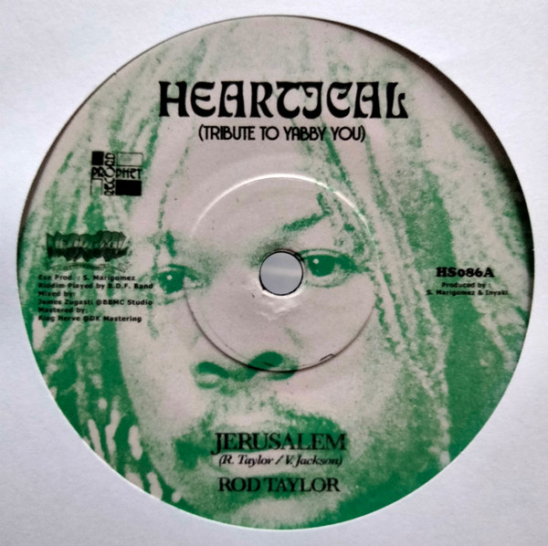 Rod Taylor / Carlton Livingston - Jerusalem / Marcus Mosiah Garvey | Heartical (HS086) - main Rod Taylor / Carlton Livingston - Jerusalem / Marcus Mosiah Garvey | Heartical (HS086) - main