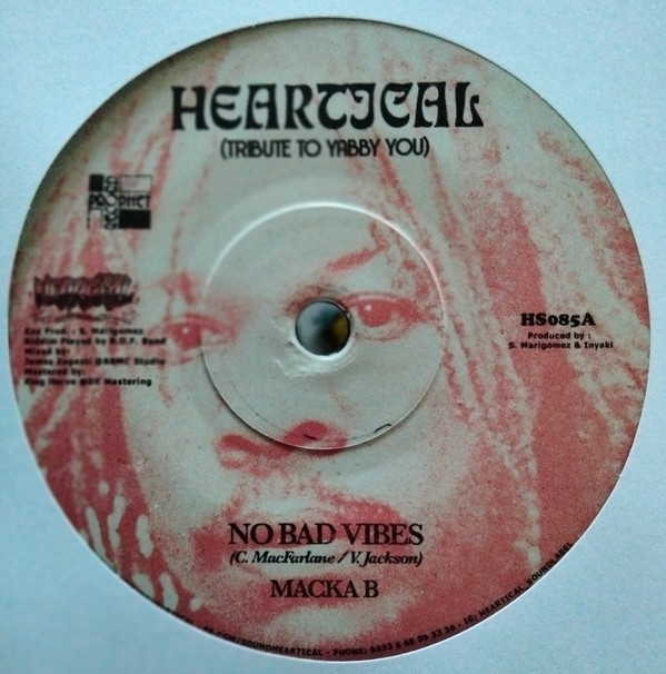 Macka B / Patrick Andy - No Bad Vibes / Words Of The Wise | Heartical (HS085) - main