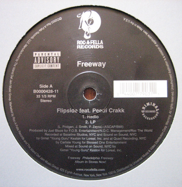 Freeway - Flipside | Roc-A-Fella Records (B0000428-11) - 2 Freeway - Flipside | Roc-A-Fella Records (B0000428-11) - 2