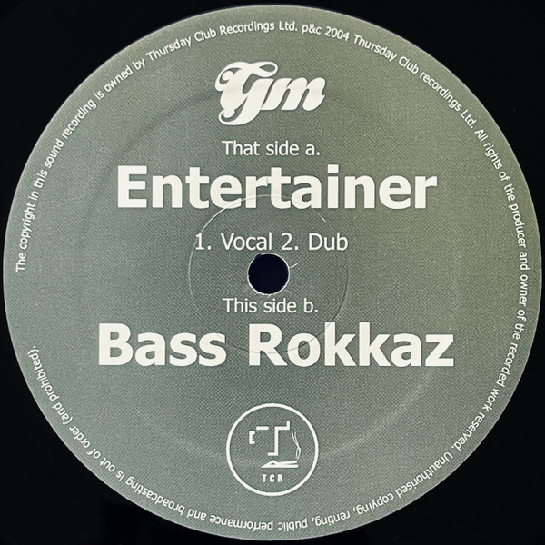 General Midi Featuring Jakes - Entertainer / Bass Rokkaz | Thursday Club Recordings (TCR) (RENN3082) - 4 General Midi Featuring Jakes - Entertainer / Bass Rokkaz | Thursday Club Recordings (TCR) (RENN3082) - 4