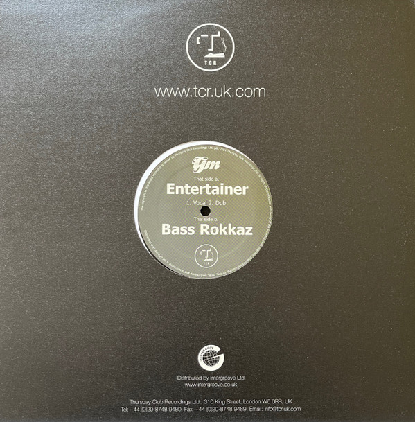 General Midi Featuring Jakes - Entertainer / Bass Rokkaz | Thursday Club Recordings (TCR) (RENN3082) - 2 General Midi Featuring Jakes - Entertainer / Bass Rokkaz | Thursday Club Recordings (TCR) (RENN3082) - 2