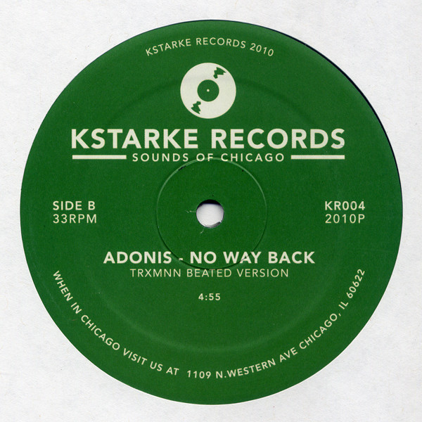 Adonis - No Way Back | Kstarke Records (KR004) - 2 Adonis - No Way Back | Kstarke Records (KR004) - 2
