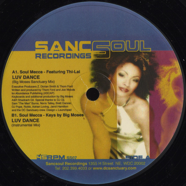 Soul Mecca - Luv Dance | Sancsoul Records (SS07) - main Soul Mecca - Luv Dance | Sancsoul Records (SS07) - main