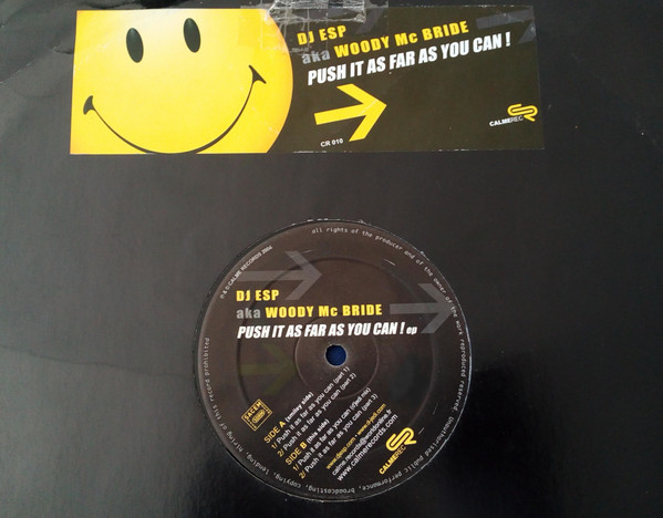 DJ ESP - Push It As Far As You Can ! EP | Calme Records (CR 010)